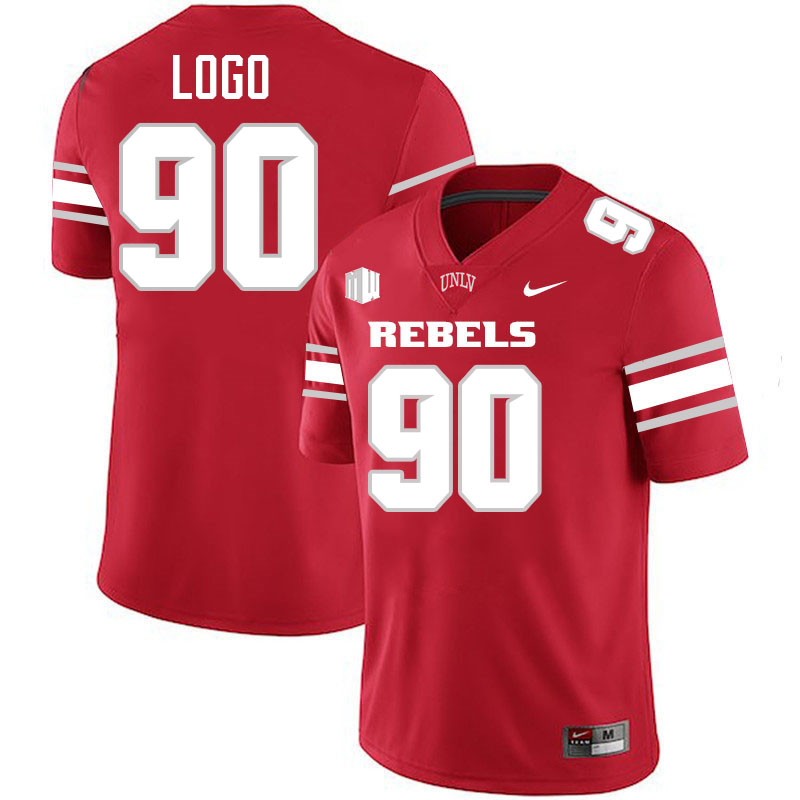 Eliah Logo UNLV Jersey,UNLV Rebels Football Uniforms,Jerseys,Gears-Scarlet